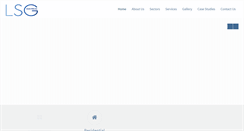 Desktop Screenshot of lsgelectrical.com